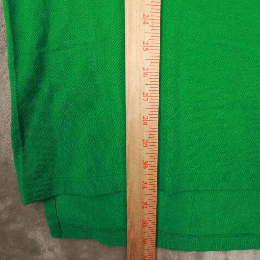 Polo Ralph Lauren Men's Vintage Green Short Sleeve Polo Shirt size‎ XL